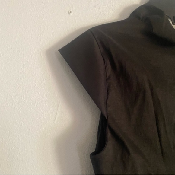 XSCAPE by Joanna Chen Black Ruffle Ruched Bodycon Dress - Picture 6 of 14